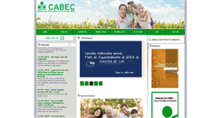 Desktop Screenshot of cabec.com.br