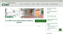 Desktop Screenshot of cabec.org